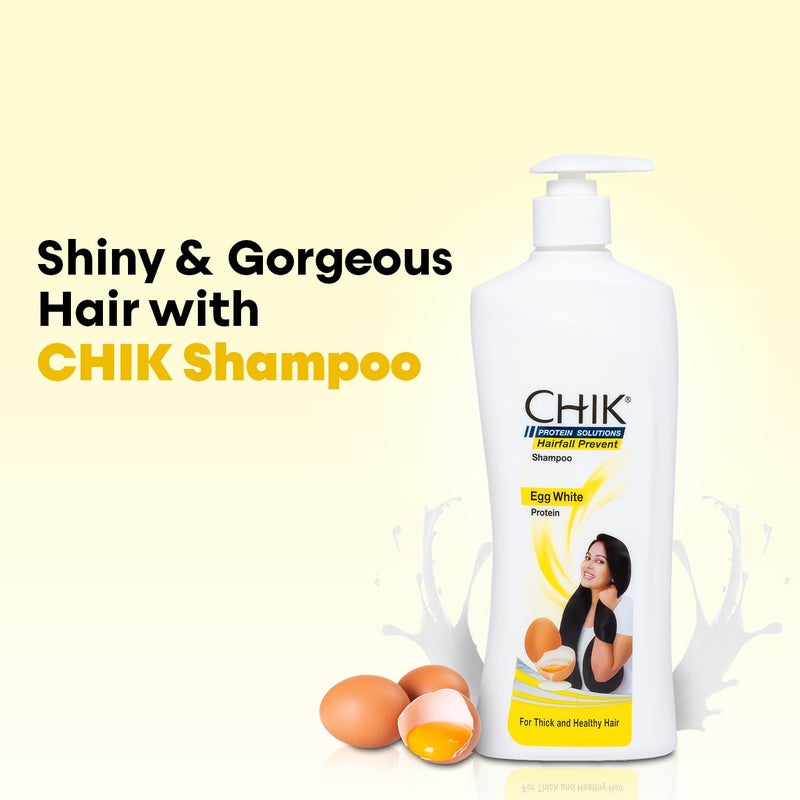 Chik Hairfall Prevent Egg Shampoo, 340ml - Image 4